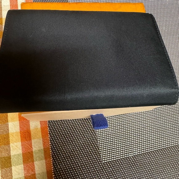 Prada wallet black silk Gold & black hardware - Picture 7 of 12